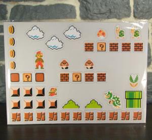 Bonus de résa Super Mario Maker Planche de magnets (01)